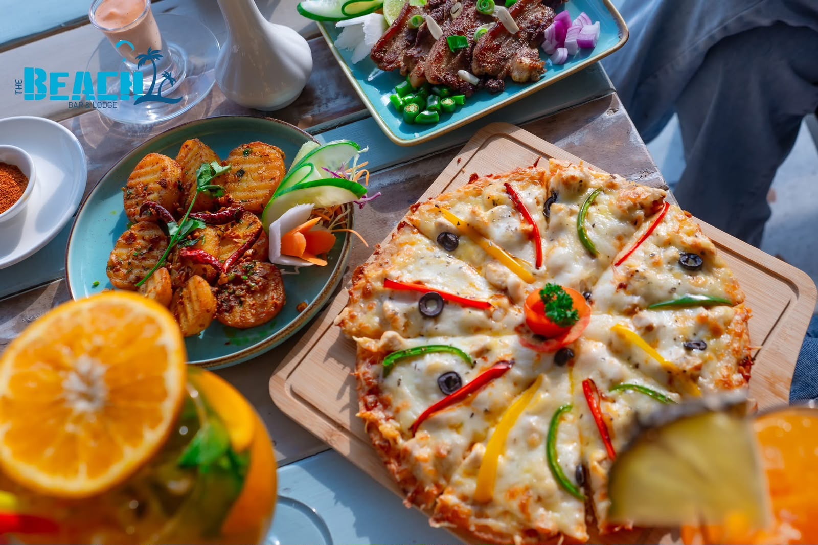 Pizza and shared plates at The Beach